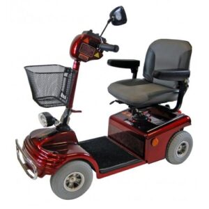 Roma Sovereign Mobility Scooter – 20-Mile Range – Red