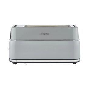 Morphy Richards Signature Long Slot 4 Slice Toaster Grey