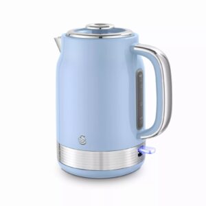 Swan Retro 1.7L Rapid Boil Jug Kettle Blue