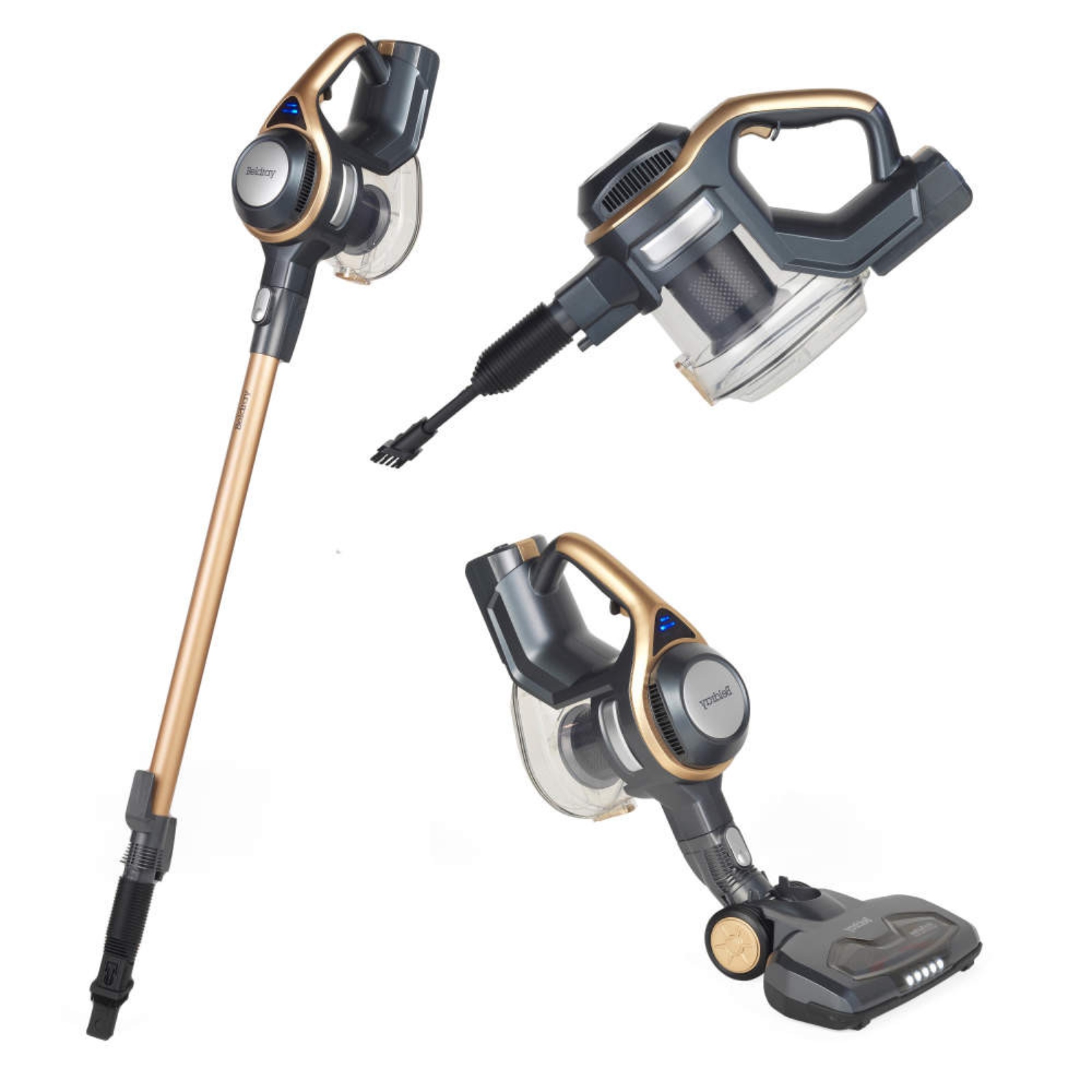 Beldray Airgility Pet Max Cordless 2-in-1 Vacuum Cleaner Copper