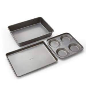 Morphy Richards Yorkshire Pudding Tray, Oven Tray and Roasting Tin Set