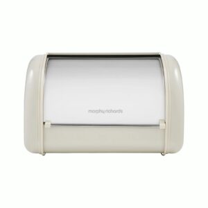 Morphy Richards Equip Compact Roll Front Bread Bin Cream
