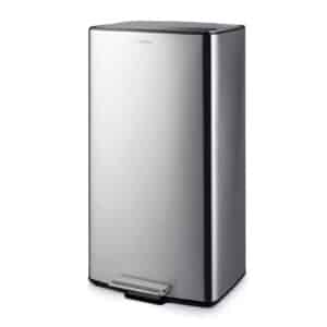 Tower 40 Litre Rectangular Pedal Bin Stainless Steel