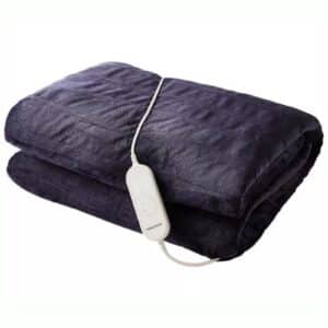 Morphy Richards EverCosy Small Fleece Electric Heated Throw Navy
